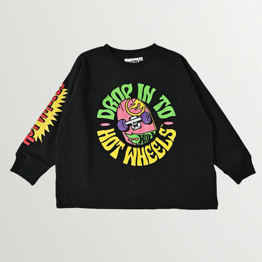 Hot Wheels Skate Print Long Sleeves Shirt