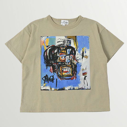 Jean-Michele Basquiat Custom Print Tee