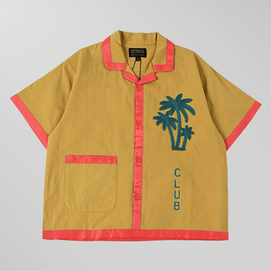 Palm Tree Embroidered Shirt